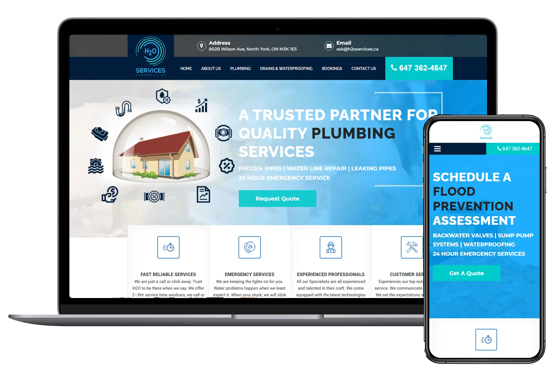 H2O Plumbing Dominated Local Rankings and Boosted Service Calls - Challenge