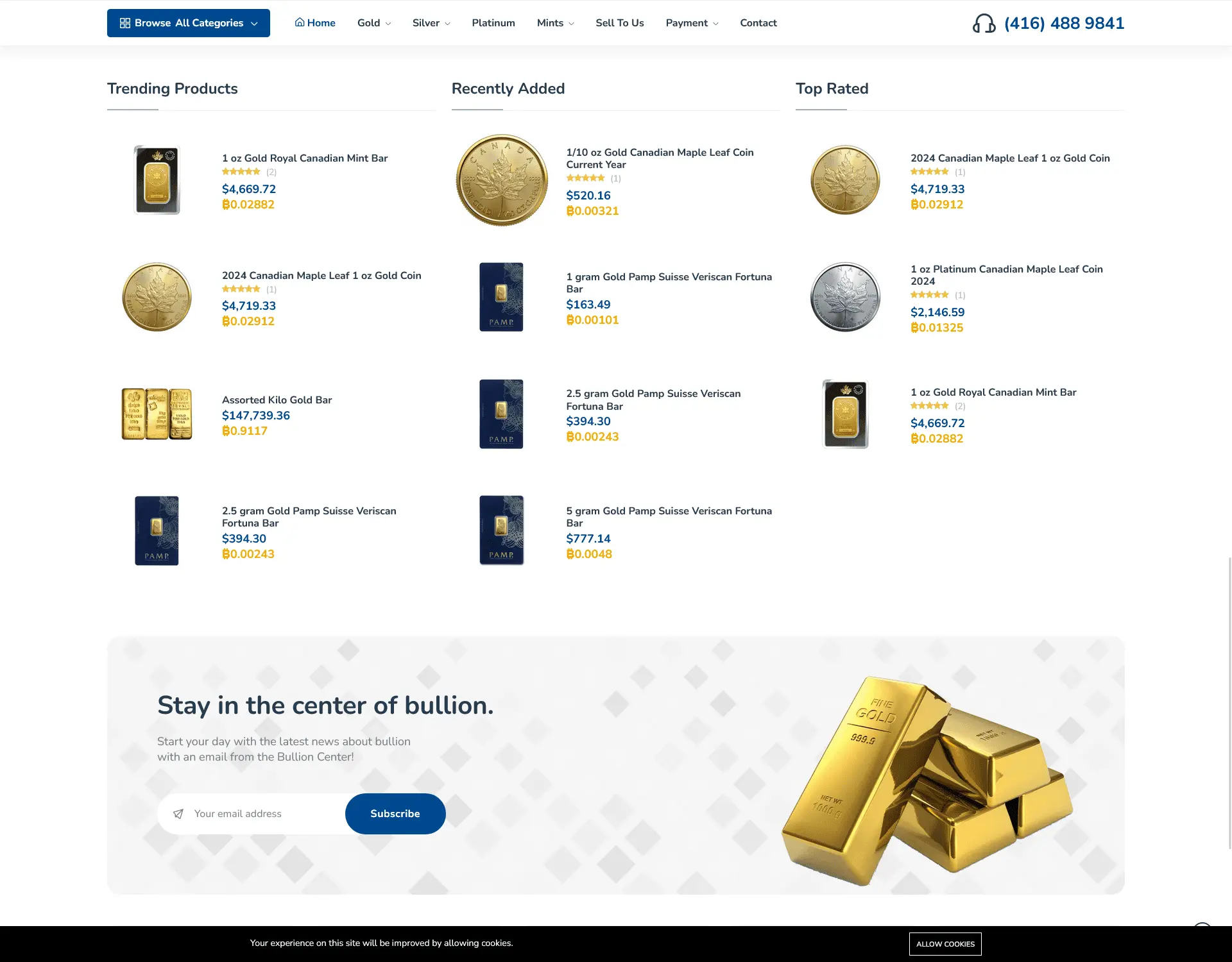 Bullion Center