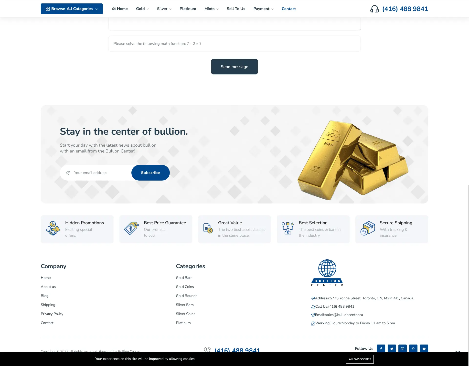 Bullion Center