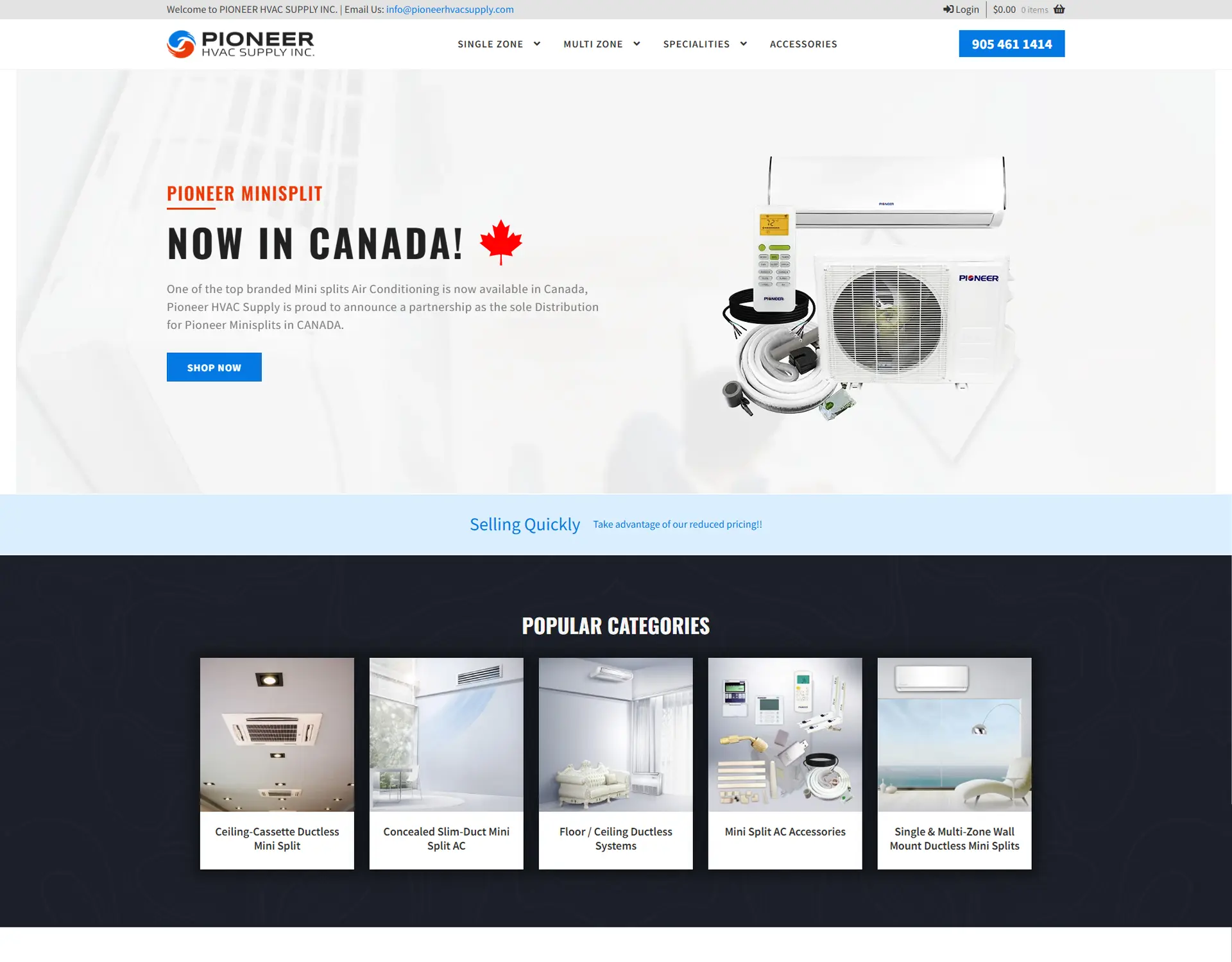 Pioneer HVAC Supply Inc