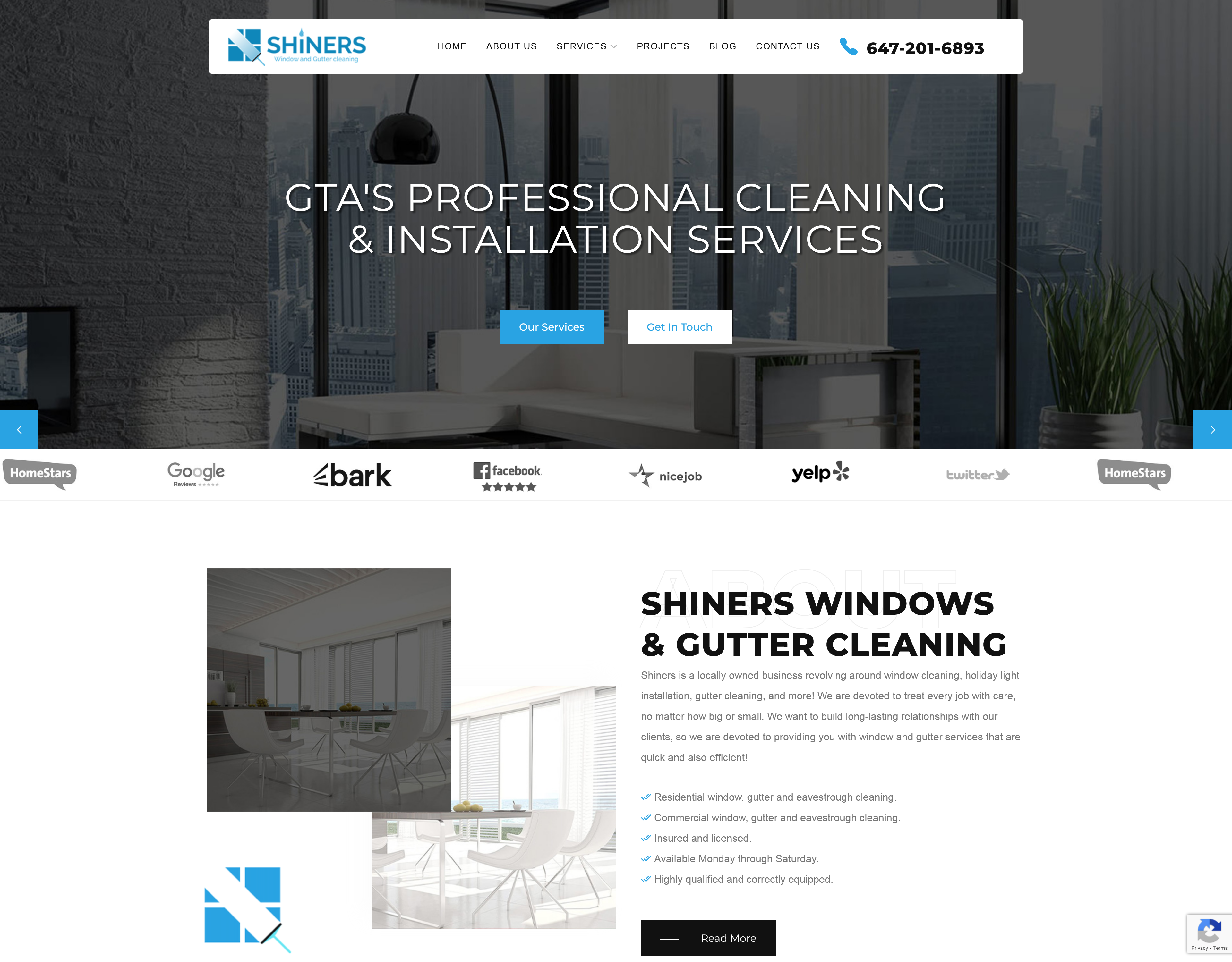 Shiners Windows & Gutter Cleaning